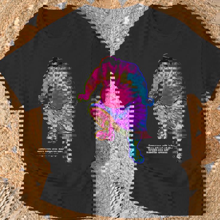 タイダイ染めお相撲t Tシャツ 高齢者への贈り物