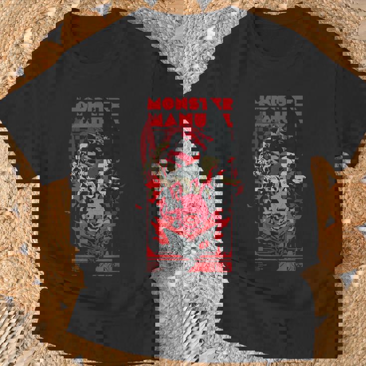 ダンジョンズ&ドラゴンズ モンスターマニュアル Tシャツ 高齢者への贈り物