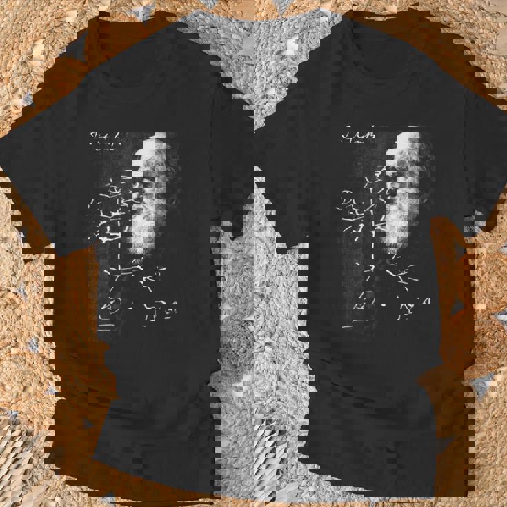 ダーウィン 生命の木 進化 科学シャツ 生物学 オタク Tシャツ 高齢者への贈り物