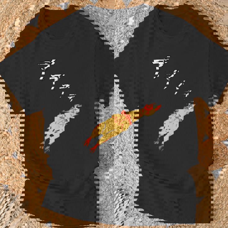 チキンおもちゃ ニワトリ 鶏 おもしろ ギャグ 服 Tシャツ 高齢者への贈り物