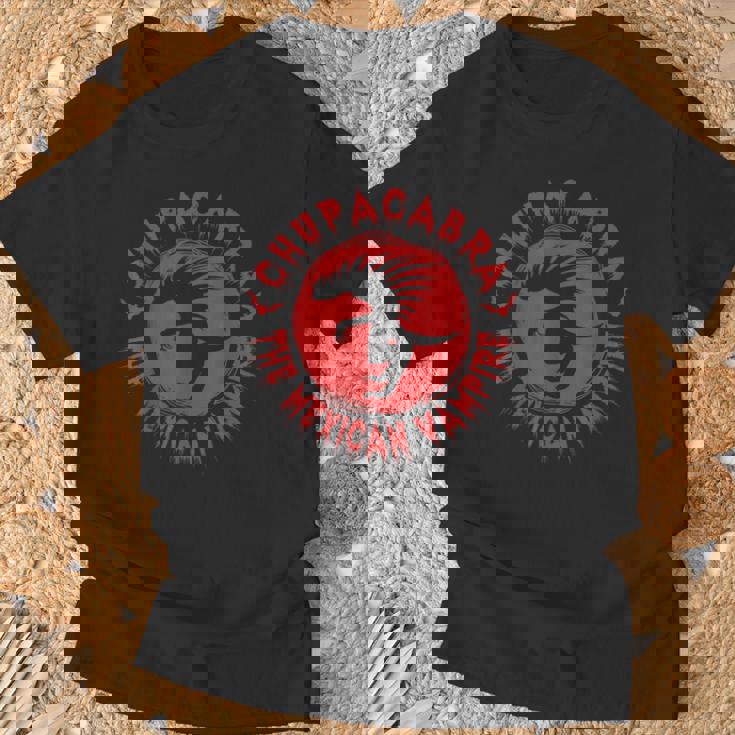 チュパカブラ メキシコの吸血鬼 エル・チュパカブラ Tシャツ 高齢者への贈り物
