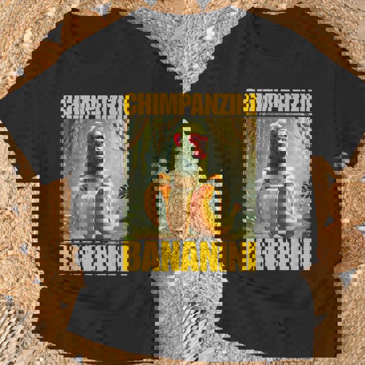 チンパンジーニ バナニーニ イタリアのブレインロットミーム Tシャツ 高齢者への贈り物