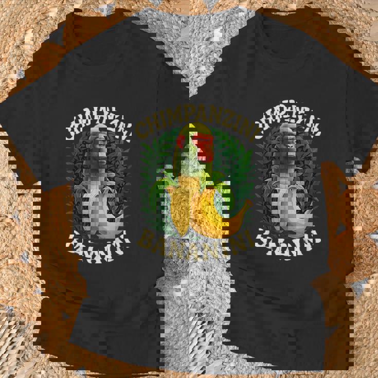 チンパンジーニ バナニーニ イタリアのブレインロットミーム Tシャツ 高齢者への贈り物