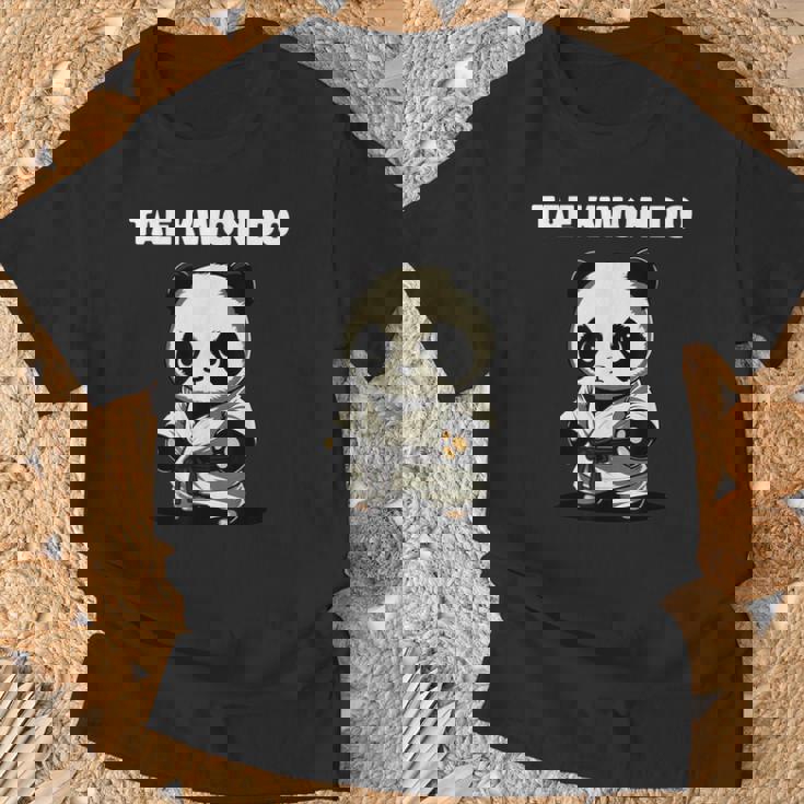 テコンドーtkdパンダキッズファイター Tシャツ 高齢者への贈り物