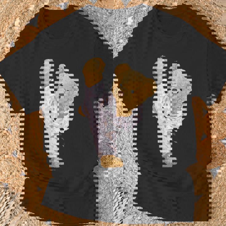 テディ空手ベア Tシャツ 高齢者への贈り物