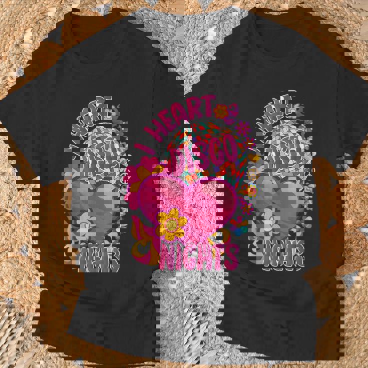 ディスコ グルービー ヒッピー 70年代 80年代 ヴィンテージ 70年代ディスコ衣装 Tシャツ 高齢者への贈り物