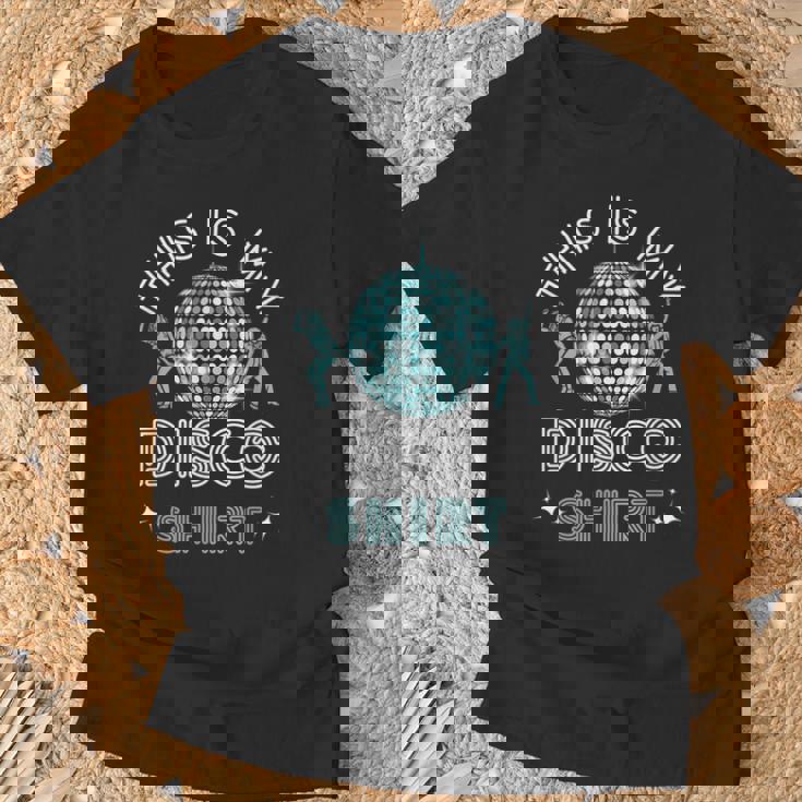 ディスコ衣装 レディース メンズ 70年代&80年代コスチューム This Is My Disco Tシャツ 高齢者への贈り物