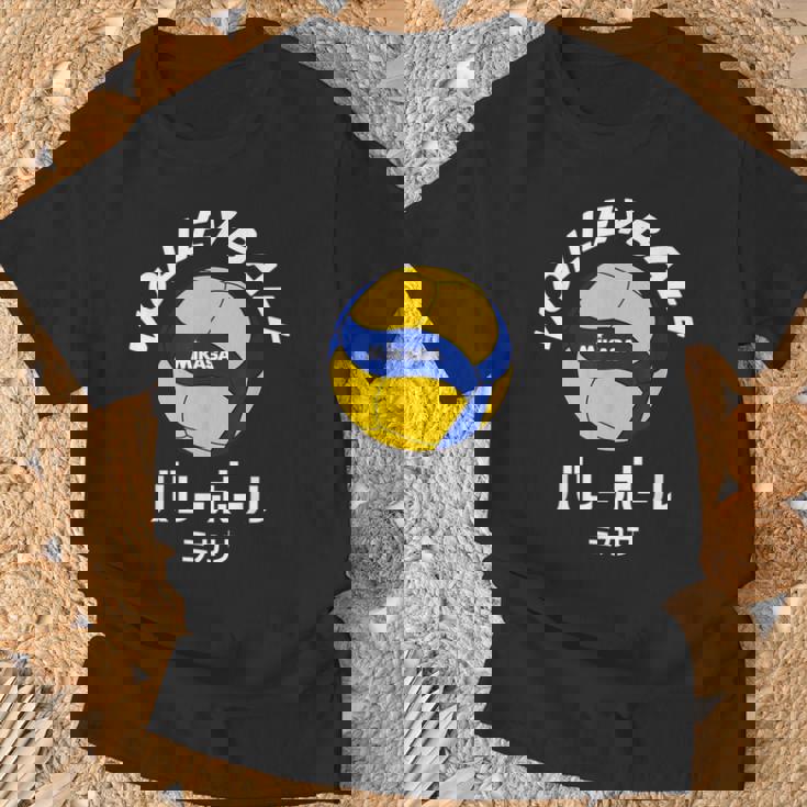 デザイン008 バレーボール Tシャツ 高齢者への贈り物