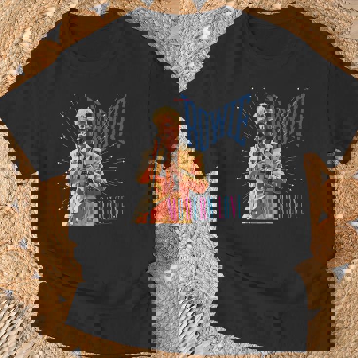 デヴィッド・ボウイ モダンラブ写真 デニス・オリーガン作 Tシャツ 高齢者への贈り物