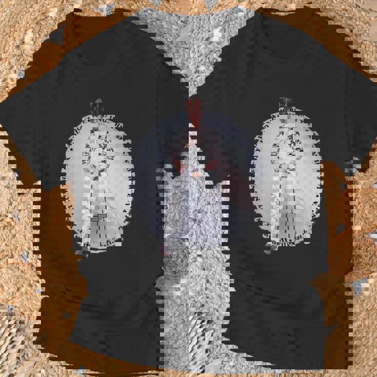 デヴィッド・ボウイ 空で待っている写真 ブライアン・ウォード Tシャツ 高齢者への贈り物