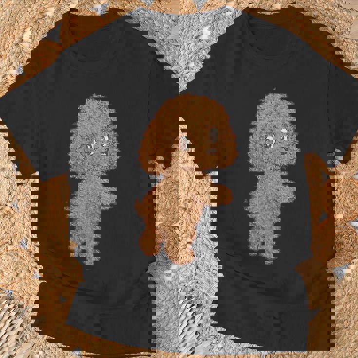 トイプードル 犬 かわいい いぬ 子犬 ペット おもしろ 動物 イラスト Tシャツ 高齢者への贈り物