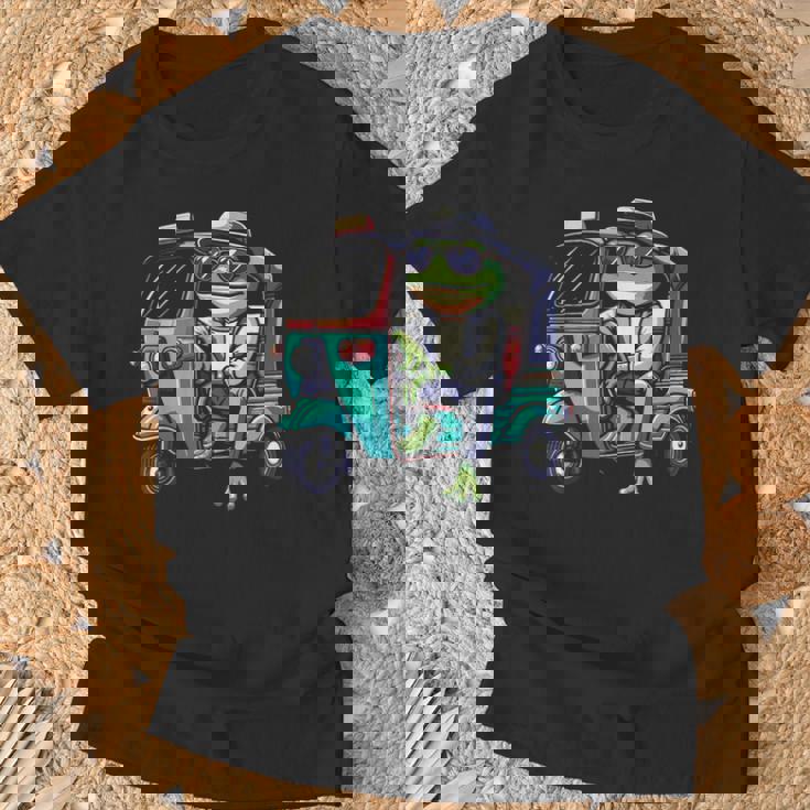 トゥクトゥク フロッグ トゥクトゥク Tシャツ 高齢者への贈り物