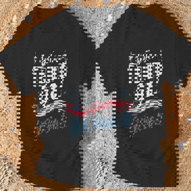 トランプガールレッドtシャツ ドナルド・トランプ大統領2024 Tシャツ 高齢者への贈り物