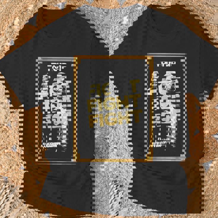 トランプミームコイン、トランプクリプトミーム、ファイトファイトトランプ。 Tシャツ 高齢者への贈り物