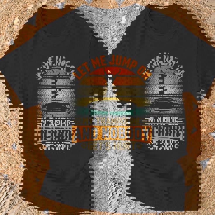 トランポリン ジャンプ トランポリン体操 Tシャツ 高齢者への贈り物