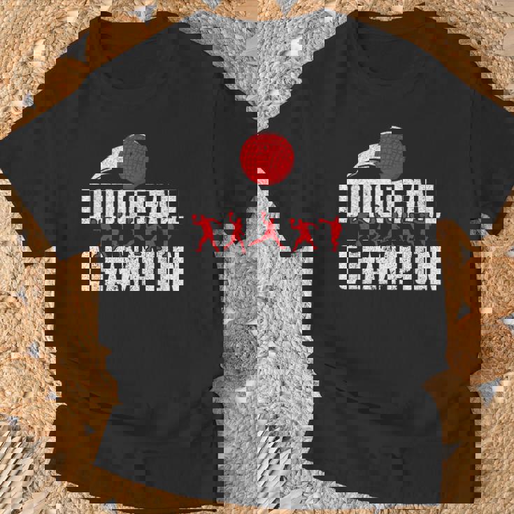 ドッジボール選手権 ドッジボール選手 I ドッジボール Tシャツ 高齢者への贈り物