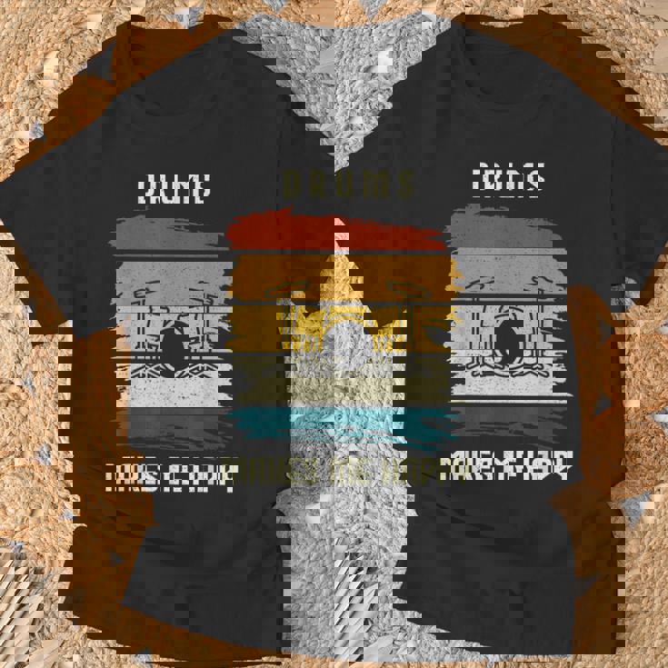 ドラマーtシャツ ドラマー ヴィンテージギフト Tシャツ 高齢者への贈り物