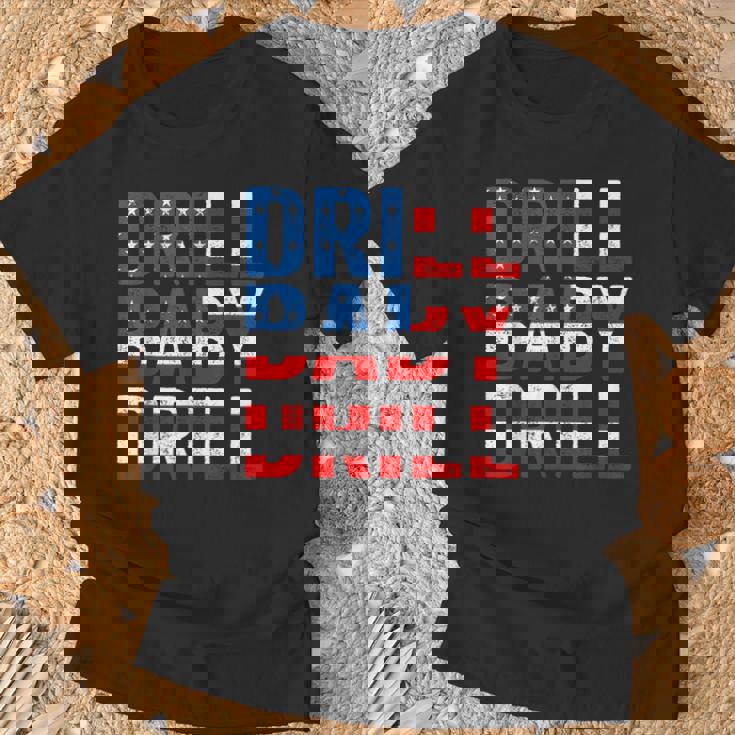 ドリル ベビー ドリル トランプ 2024 マーチ ドリル ベビードリル Tシャツ 高齢者への贈り物