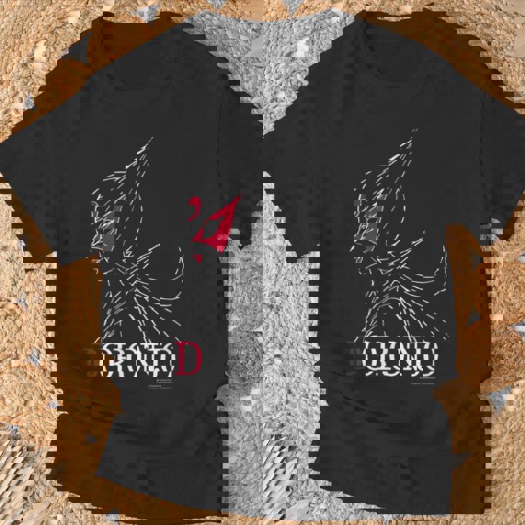 ドロンジョデザインm ブラック Tシャツ 高齢者への贈り物