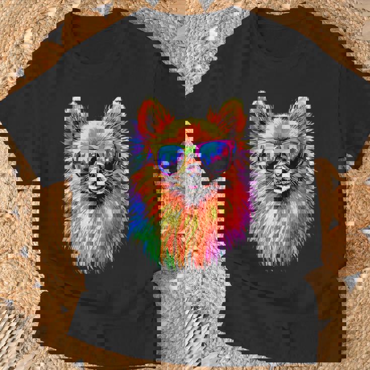 ドワーフ・スピッツ ポメラニアン ポム・スウィート・ジャーマン・スピッツ Tシャツ 高齢者への贈り物