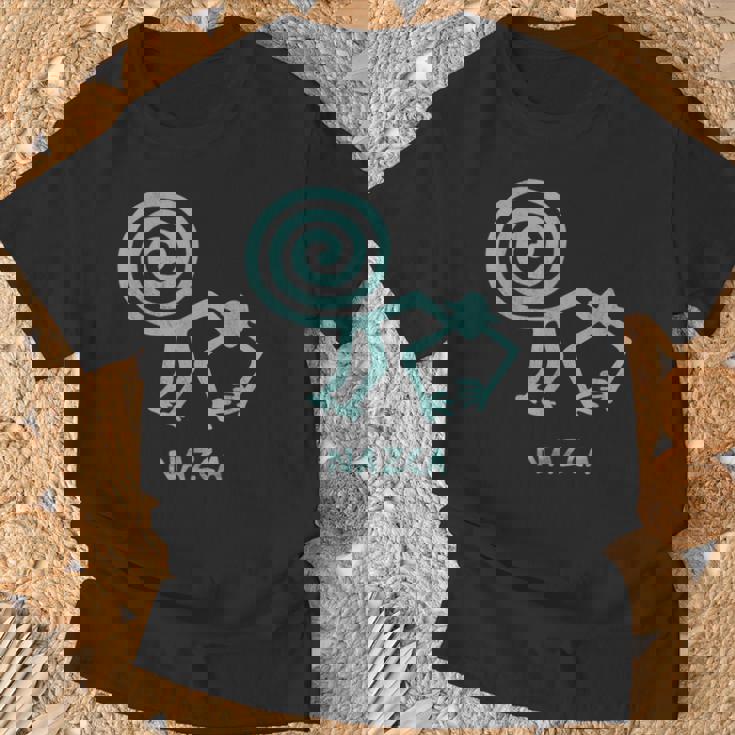 ナスカ ライン ペルー ジオグリフ 宇宙飛行士 ハチドリ モンキー Tシャツ 高齢者への贈り物