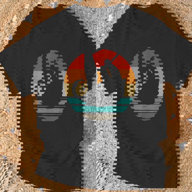 ナマケモノ レトロスタイル ビンテージ Tシャツ 高齢者への贈り物