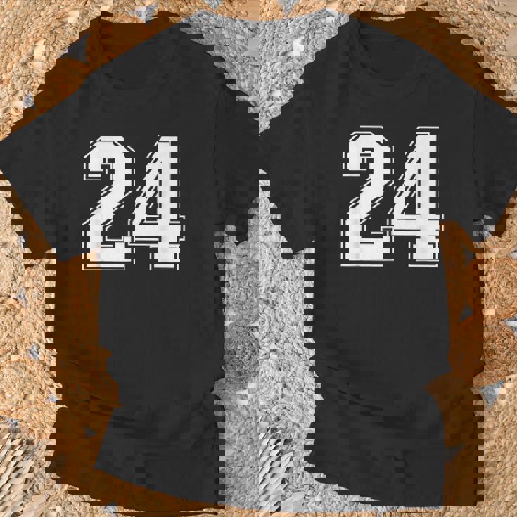 ナンバー24 スポーツ ナンバー入り 選手 20-4 Tシャツ 高齢者への贈り物