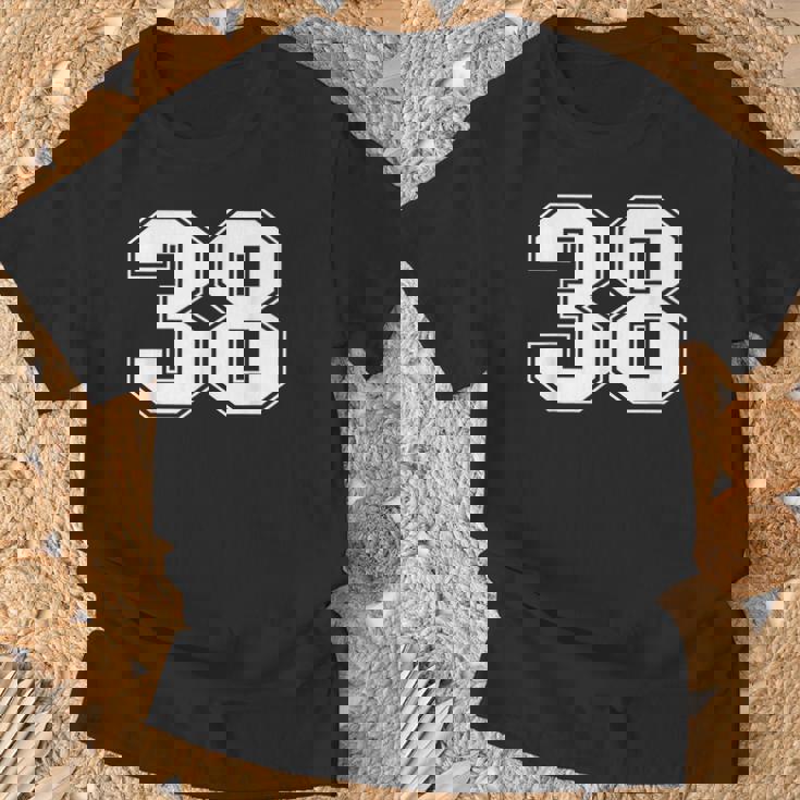 ナンバー38 スポーツ ナンバープレイヤー ナンバー38 Tシャツ 高齢者への贈り物