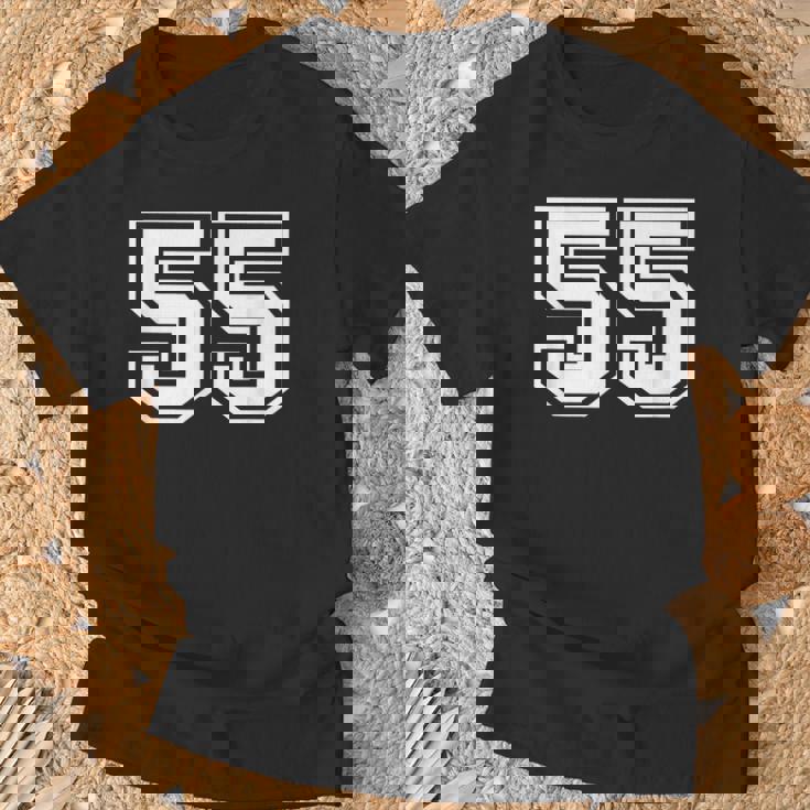 ナンバー55 スポーツジャージ ラッキーお気に入り番号 Tシャツ 高齢者への贈り物