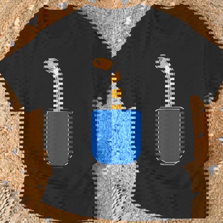 ニシキアナゴ（いん・ざ・ぽけっと）【どうぶつフレンズ】魚 水族館の生き物 かわいい 面白い 動物 チンアナゴ イラスト Tシャツ 高齢者への贈り物