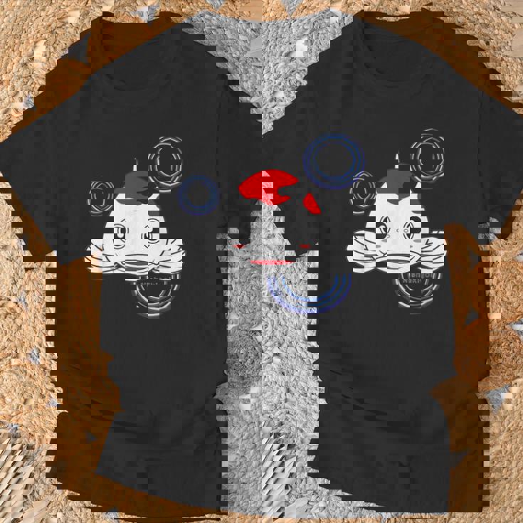 ニシキゴイ Nisikigoi 錦鯉 コイ かわいい Tシャツ 高齢者への贈り物