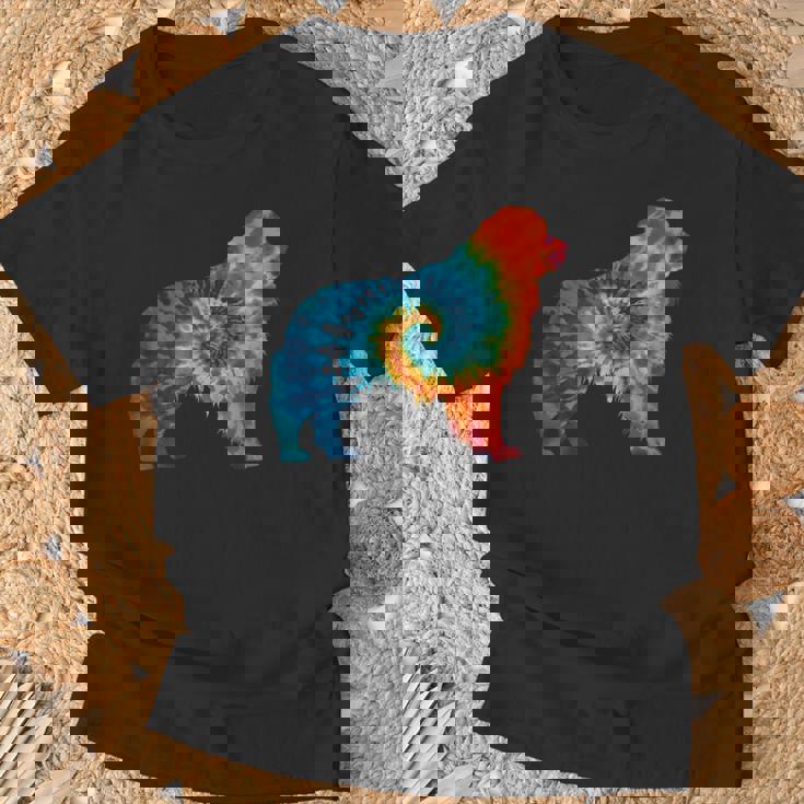 ニューファンドランド犬のレトロなデザイン Tシャツ 高齢者への贈り物