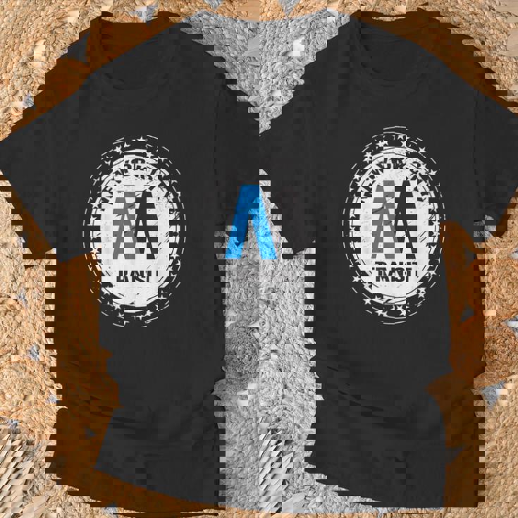 ニューヨークシティ トランジット 地下鉄 列車 レトロ Nyc 地下鉄 Tシャツ 高齢者への贈り物