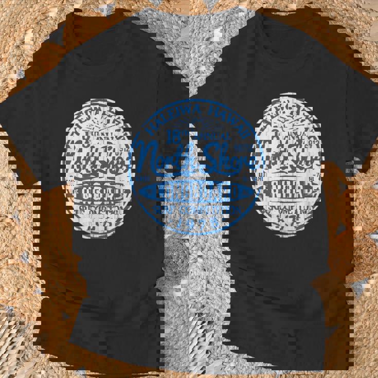 ノースショア ハレイワ ハワイ ロングボード サーフ Tシャツ 高齢者への贈り物