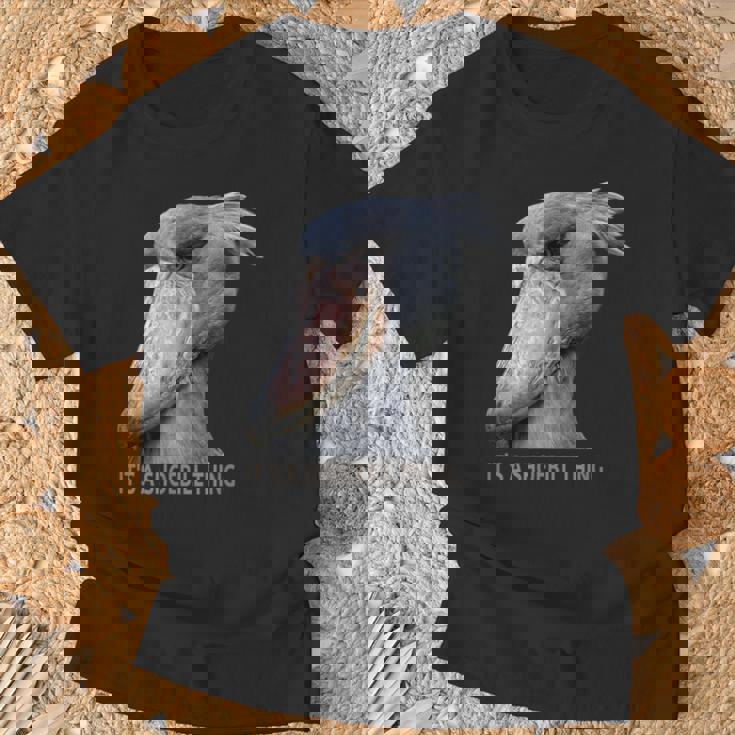 ハシビロコウそれはハシビロコウです Tシャツ 高齢者への贈り物