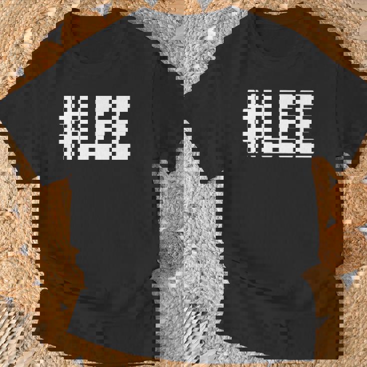 ハッシュタグ Lee ネームシャツ Lee 長袖tシャツ Tシャツ 高齢者への贈り物