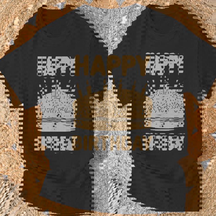 ハッピーバースデー-バースデーファニー Tシャツ 高齢者への贈り物