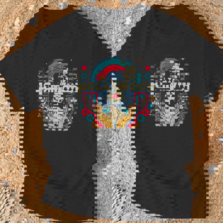 ハリウッド映画スター レトロ 黄金時代 映画 シネマ Tシャツ 高齢者への贈り物