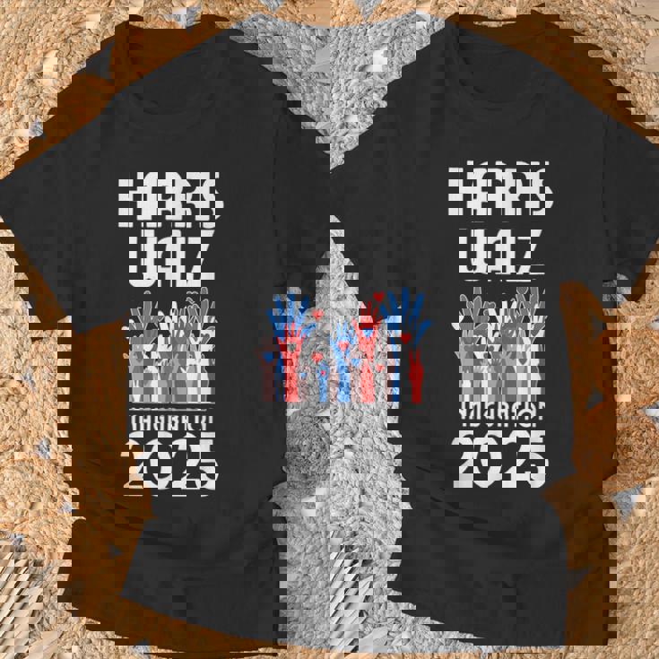 ハリス ウォルツ就任式 2025 記念品 米国祝賀 Tシャツ 高齢者への贈り物