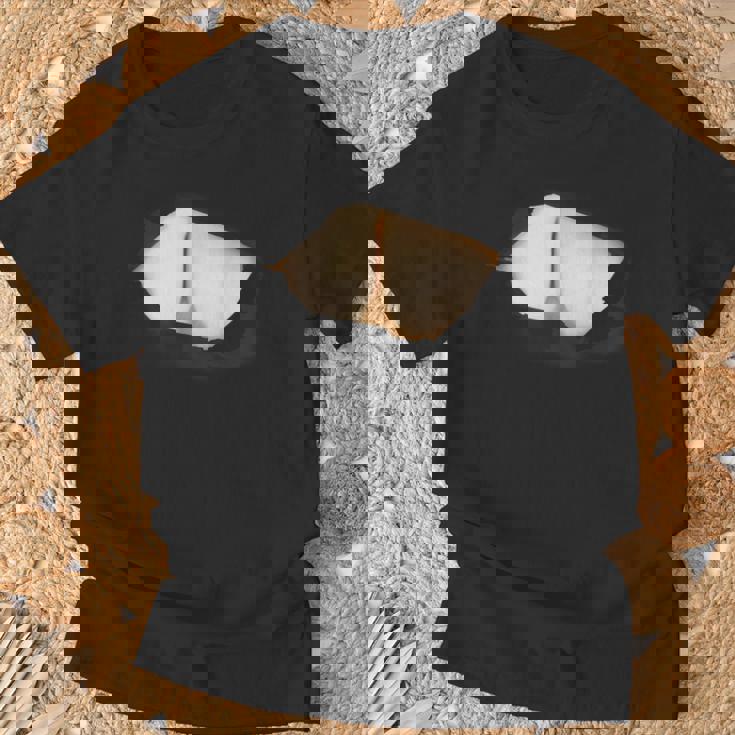 ハロウィン Oops I Tore My Clothes おっぱい 谷間コスチューム Tシャツ 高齢者への贈り物