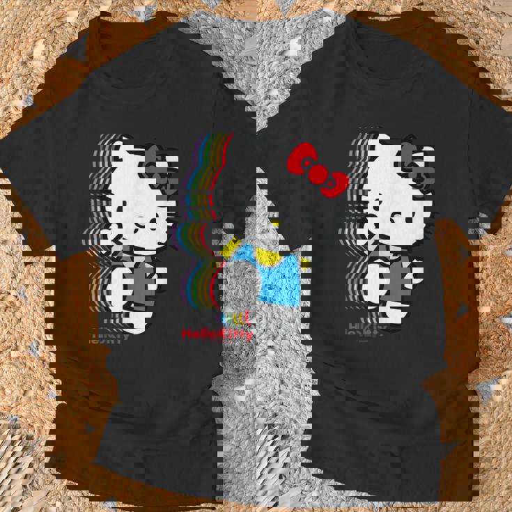 ハローキティ Usデザイン カラフル Tシャツ 高齢者への贈り物