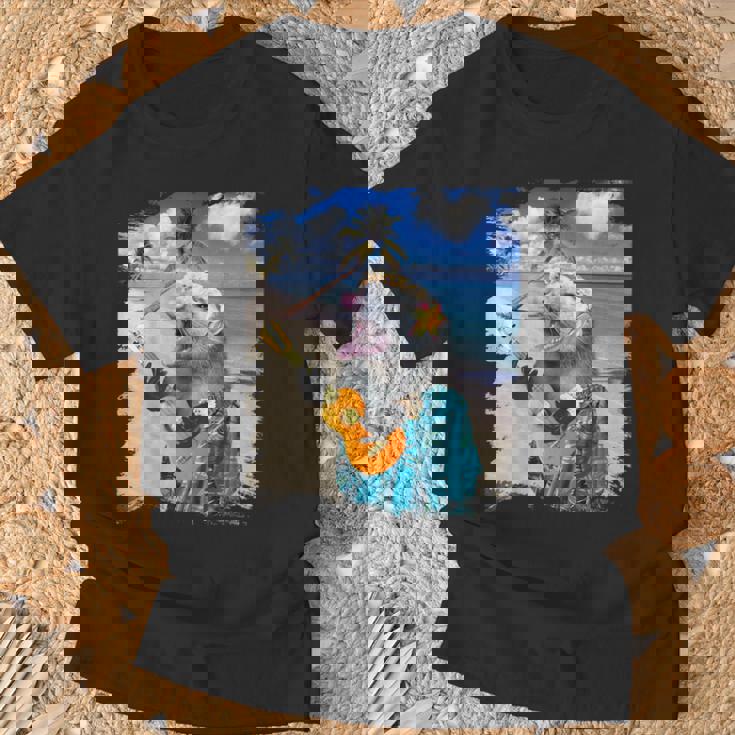 ハワイのトロピカルポッサム、アロハオポッサム。 Tシャツ 高齢者への贈り物