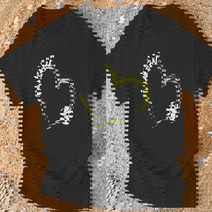 ハート ピックルボール ラブパドル スポーツ ピックルボール Tシャツ 高齢者への贈り物