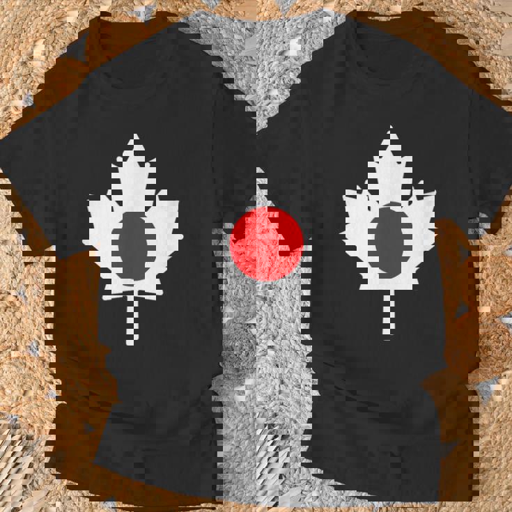 ハーフカナディアンジャパニーズ Tシャツ 高齢者への贈り物