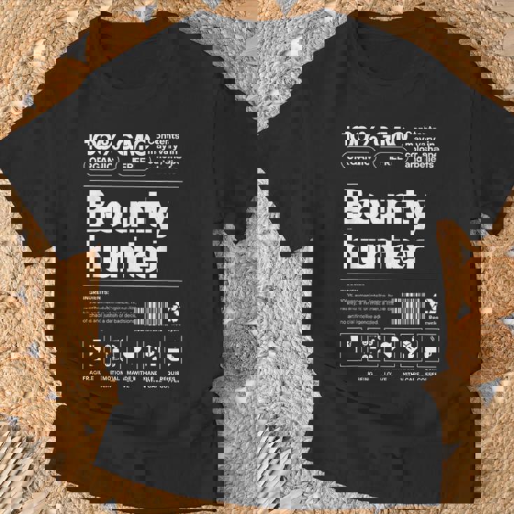 バウンティ・ハンター・コーヒー・ラバー Tシャツ 高齢者への贈り物