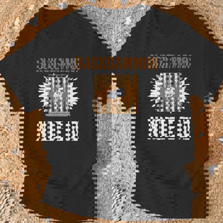 バックギャモン ボードゲーム Tシャツ 高齢者への贈り物
