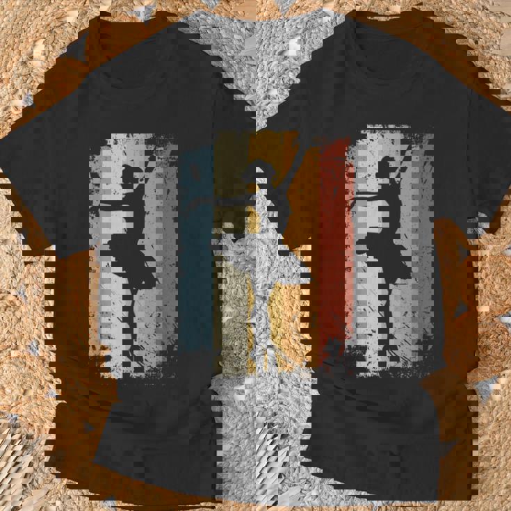 バレエダンスダンスバレリーナシューズ En Pointe ヴィンテージレトロ Tシャツ 高齢者への贈り物