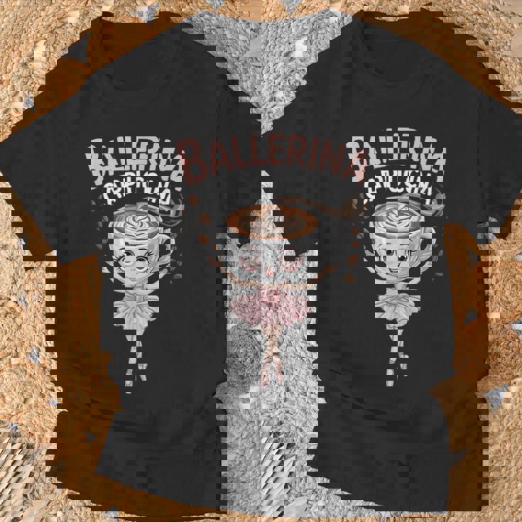 バレリーナ カプチーナ 気まぐれなミームtシャツ Tシャツ 高齢者への贈り物