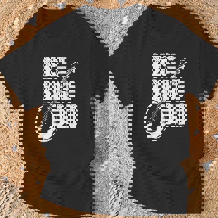 バンジョーパパ バンジョーインストラクター カントリーミュージック 父の日 Tシャツ 高齢者への贈り物