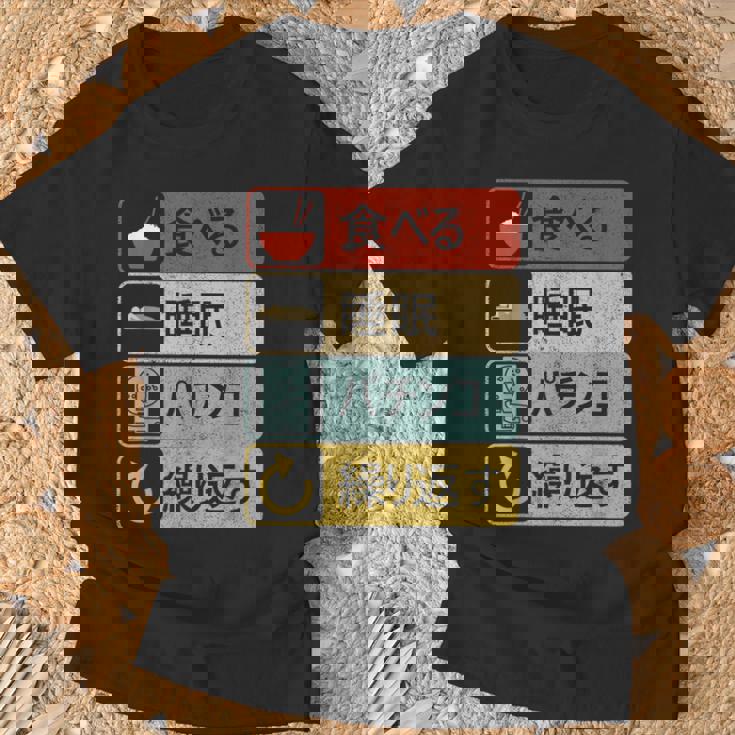 パチンコtシャツ 滑稽 日本のゲーム Tシャツ 高齢者への贈り物